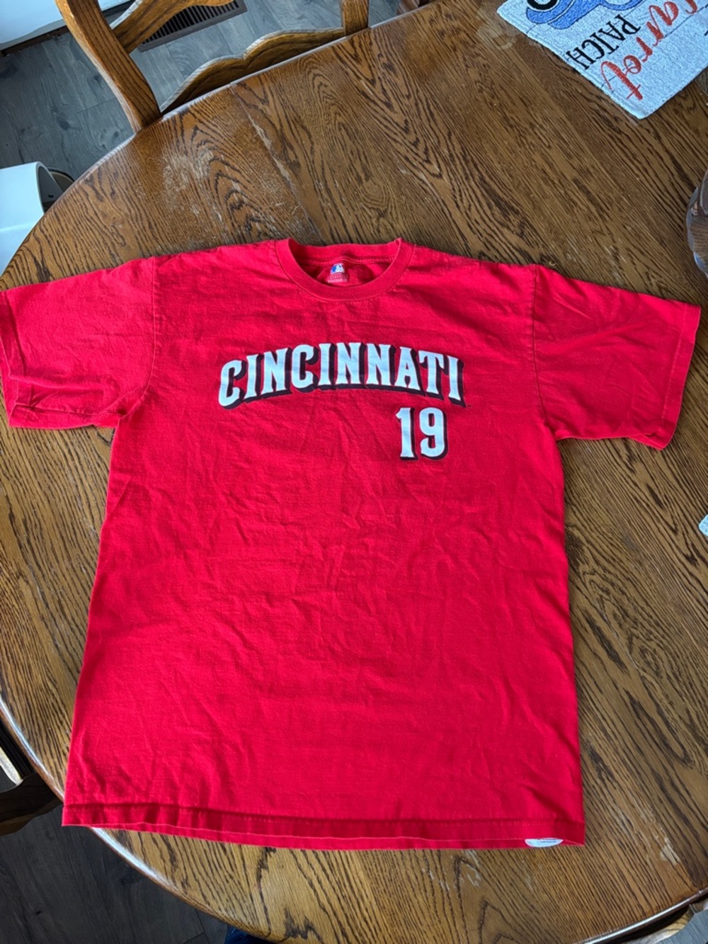 Cincinnati Graphic Short Sleeve Tee - Joey Votto #19